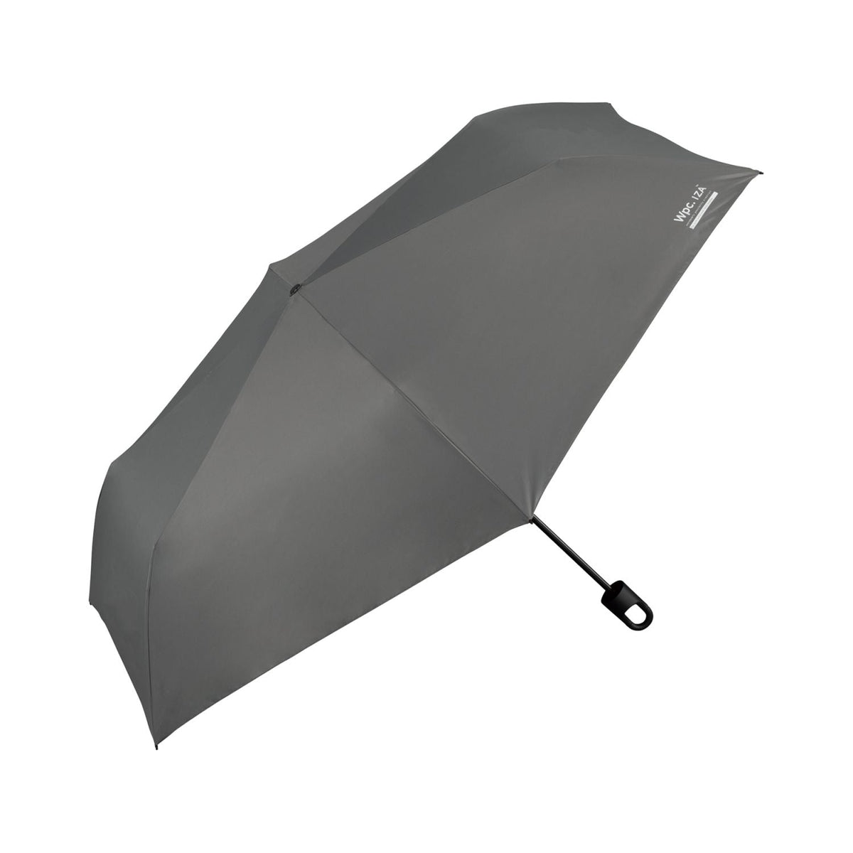 WPC IZA Large & Hook UV Protection UPF 50+  Folding Umbrella 55cm (Grey)