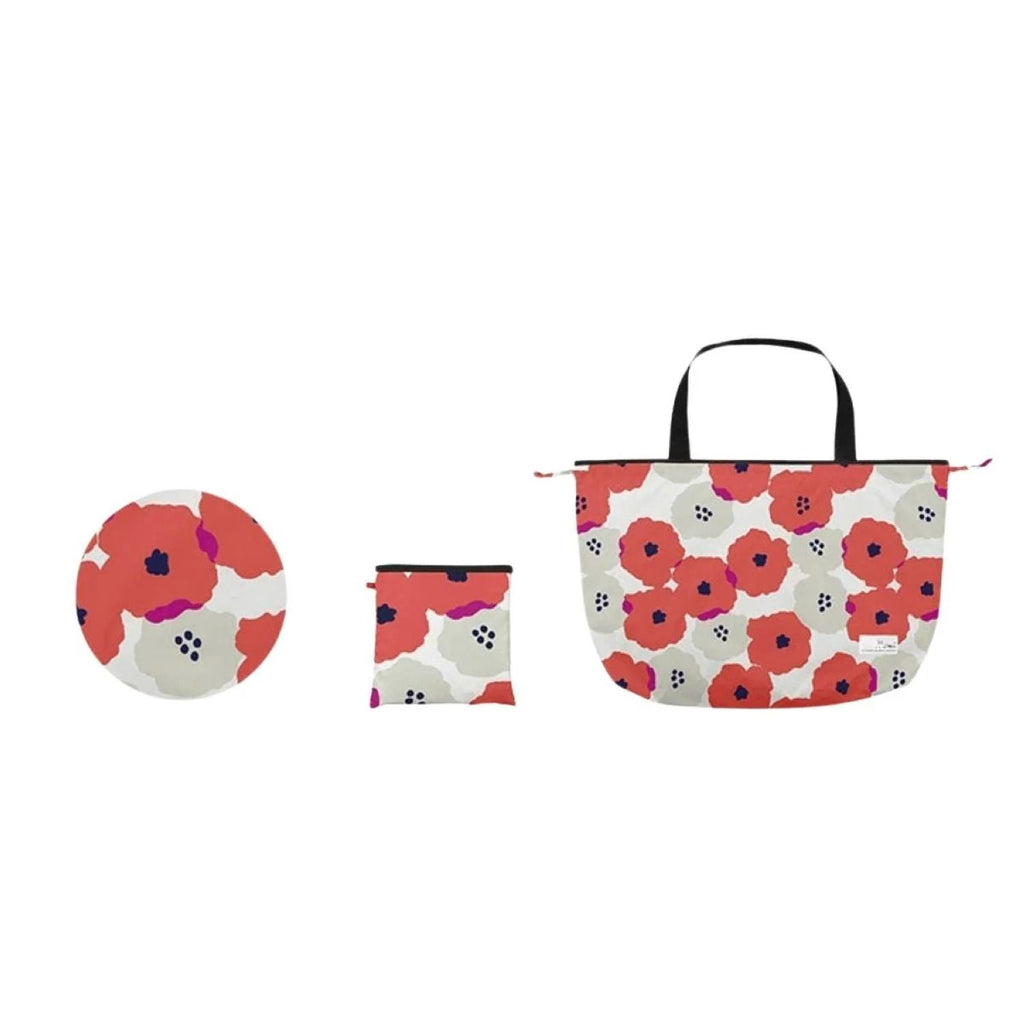WPC Packable Rain Bag Cover V2 (Peony Red)