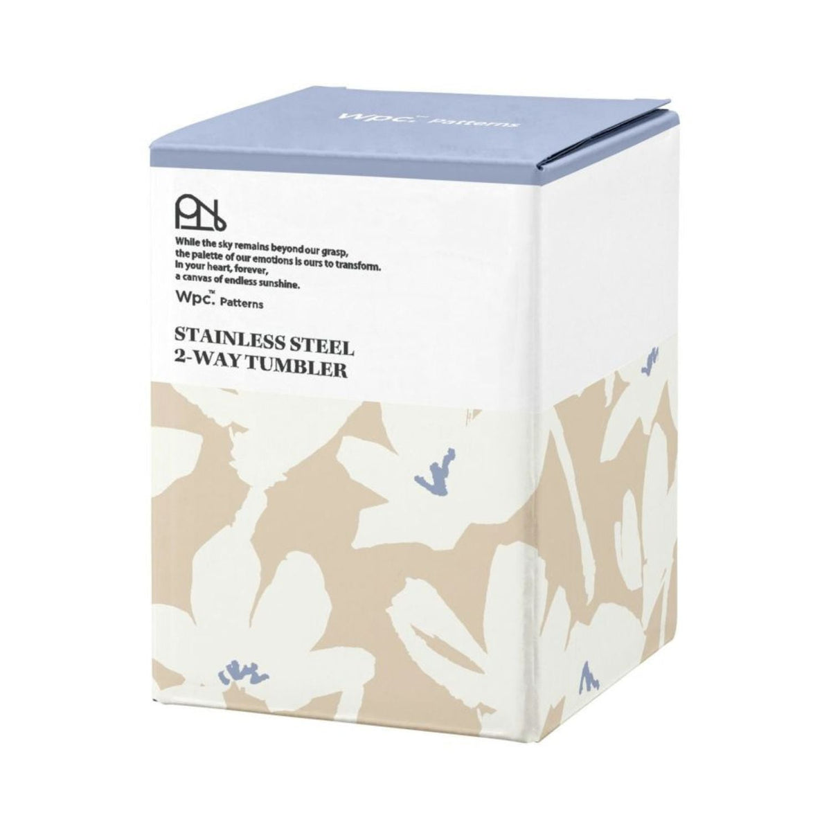 WPC Stainless Steel 2 Way Tumbler 430ml (Crocus Beige)