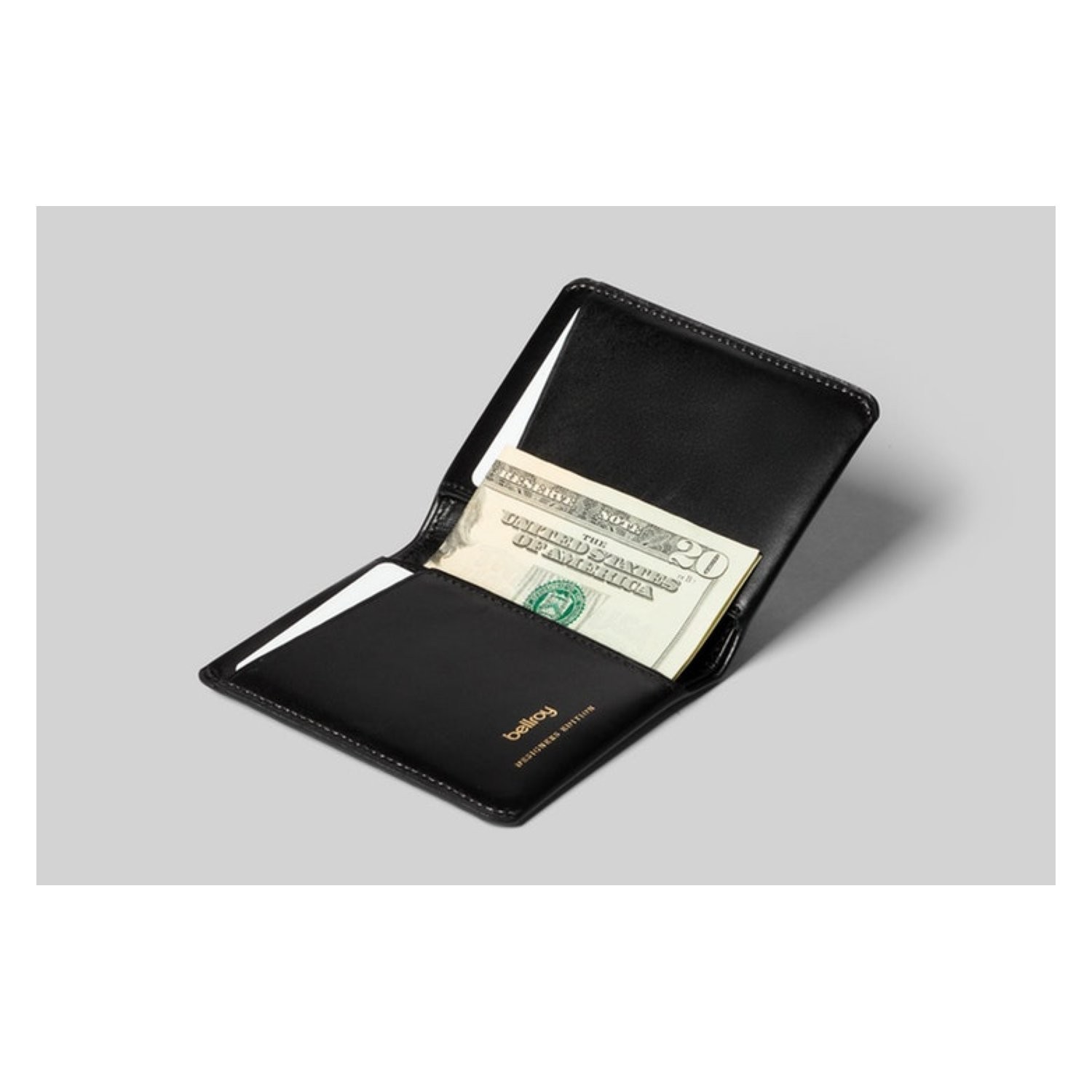 Bellroy Designer's Edition Slim Sleeve Wallet Black Seager Inc