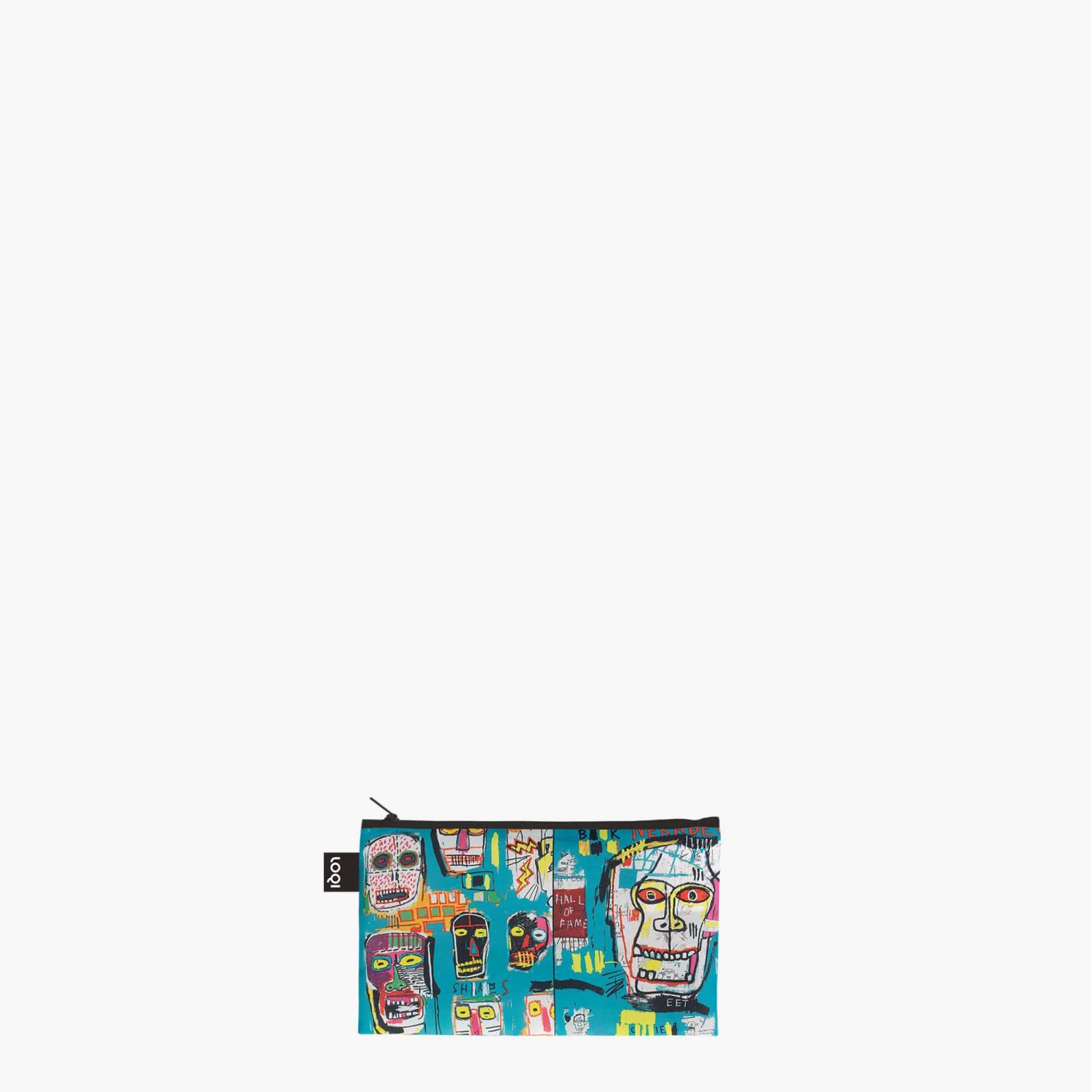 LOQI - Sac Bandoulière Artistique Basquiat Warhol, 50 Cm, Pliable Et Réutilisable
