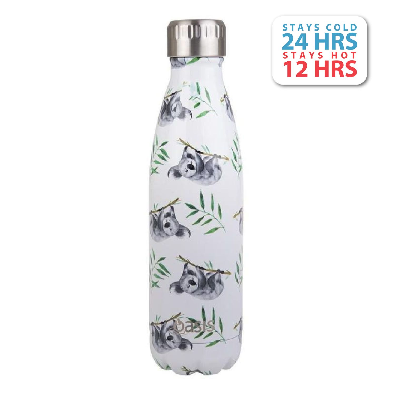 Oasis Stainless Steel Insulated Water Bottle 500ML Koalas Seager Inc