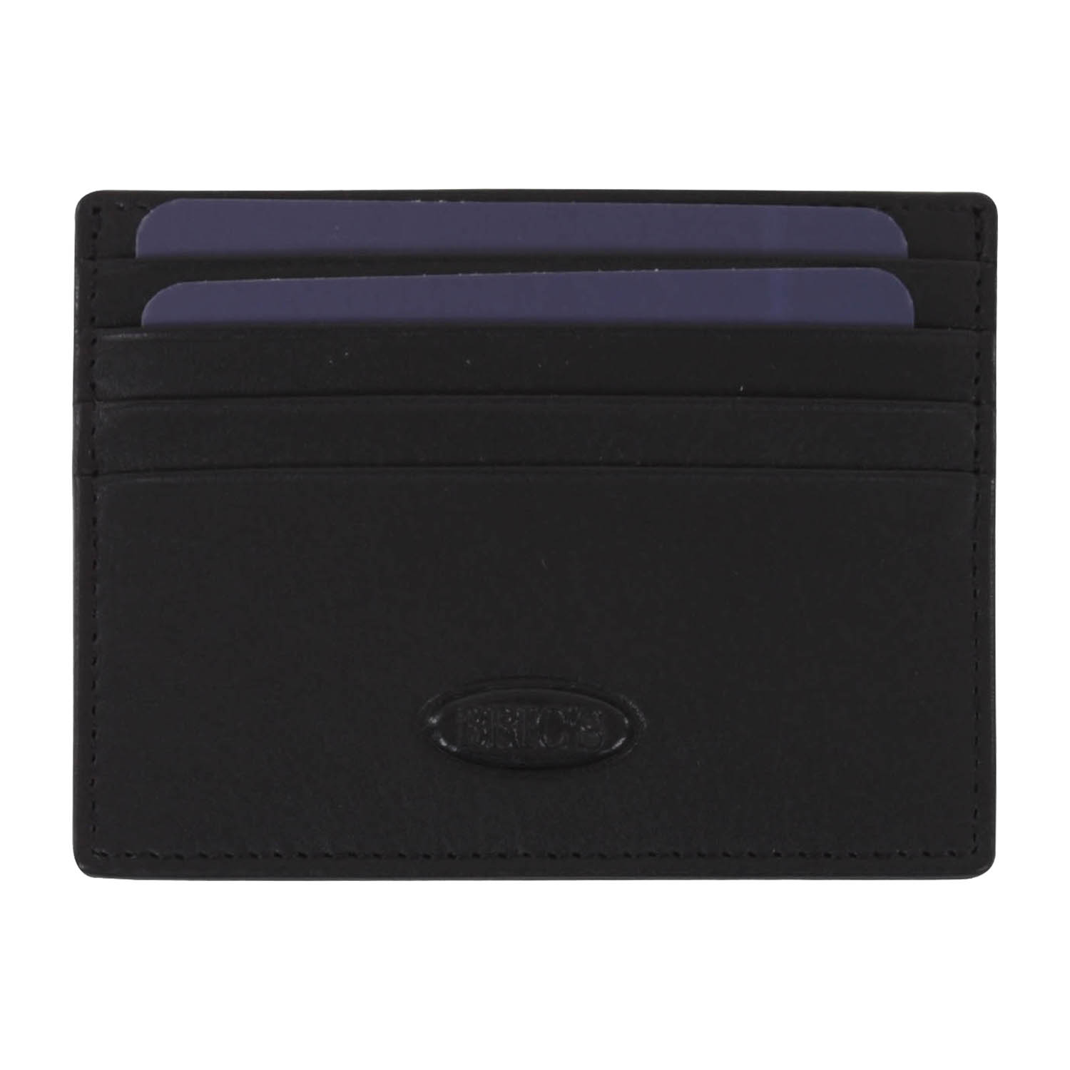Bric's Cervino Slim Card Holder (Black) - Seager Inc