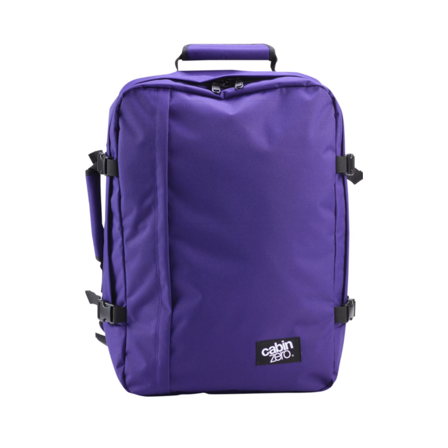 Cabinzero Classic Ultra Light Cabin Bag With Luggage Trackers 36L (Original Purple) - Seager Inc