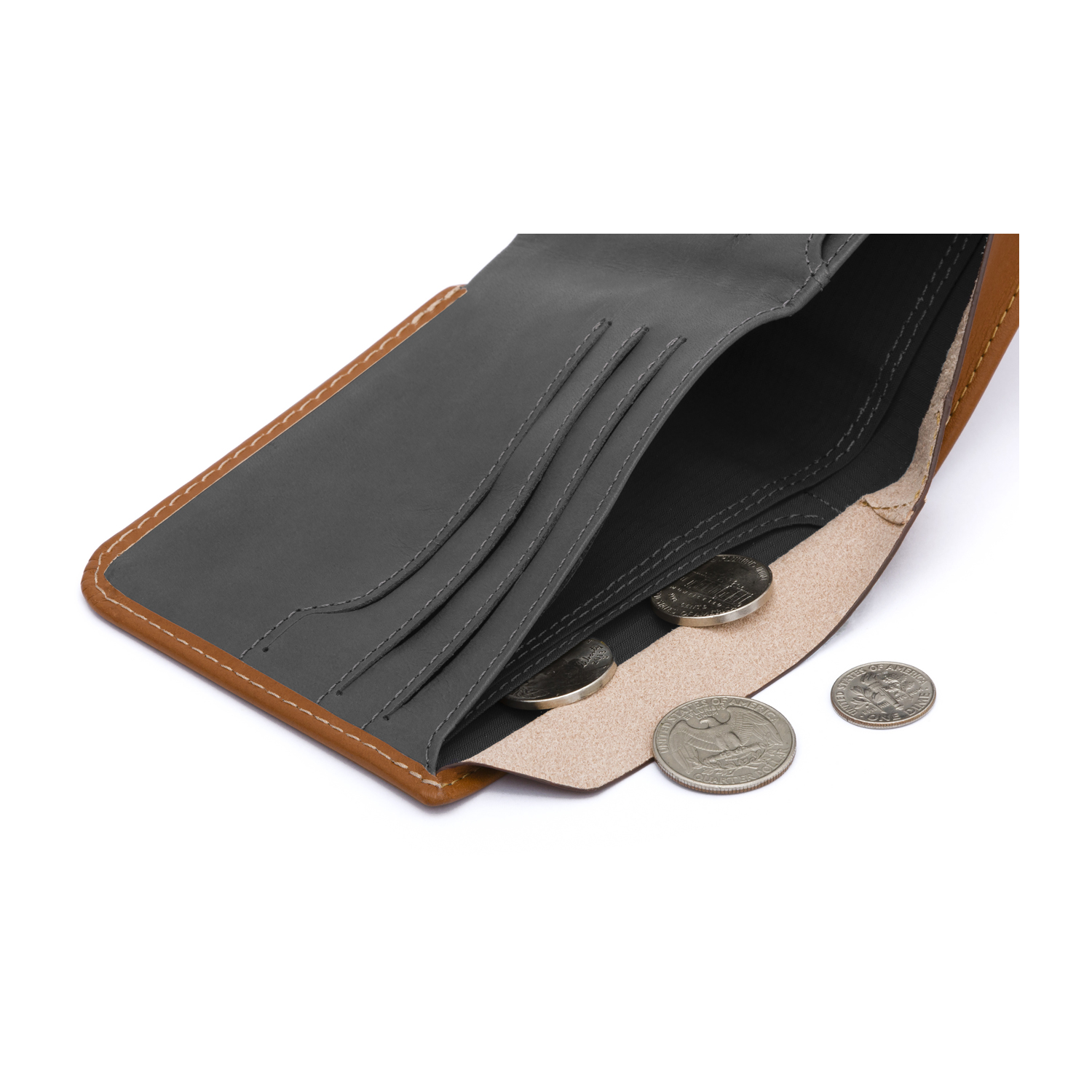 Bellroy Hide Seek Wallet Lo RFID Caramel - Seager Inc