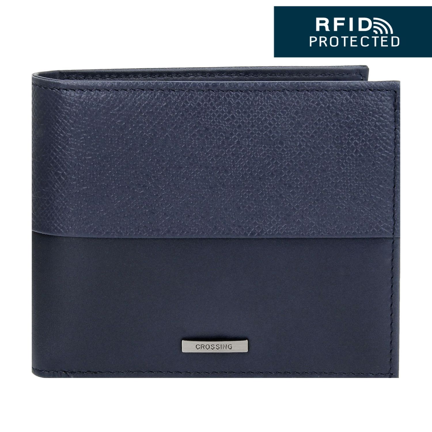 Crossing-Infinite-Bi-Fold-Leather-Wallet-RFID-Blue-1.jpg