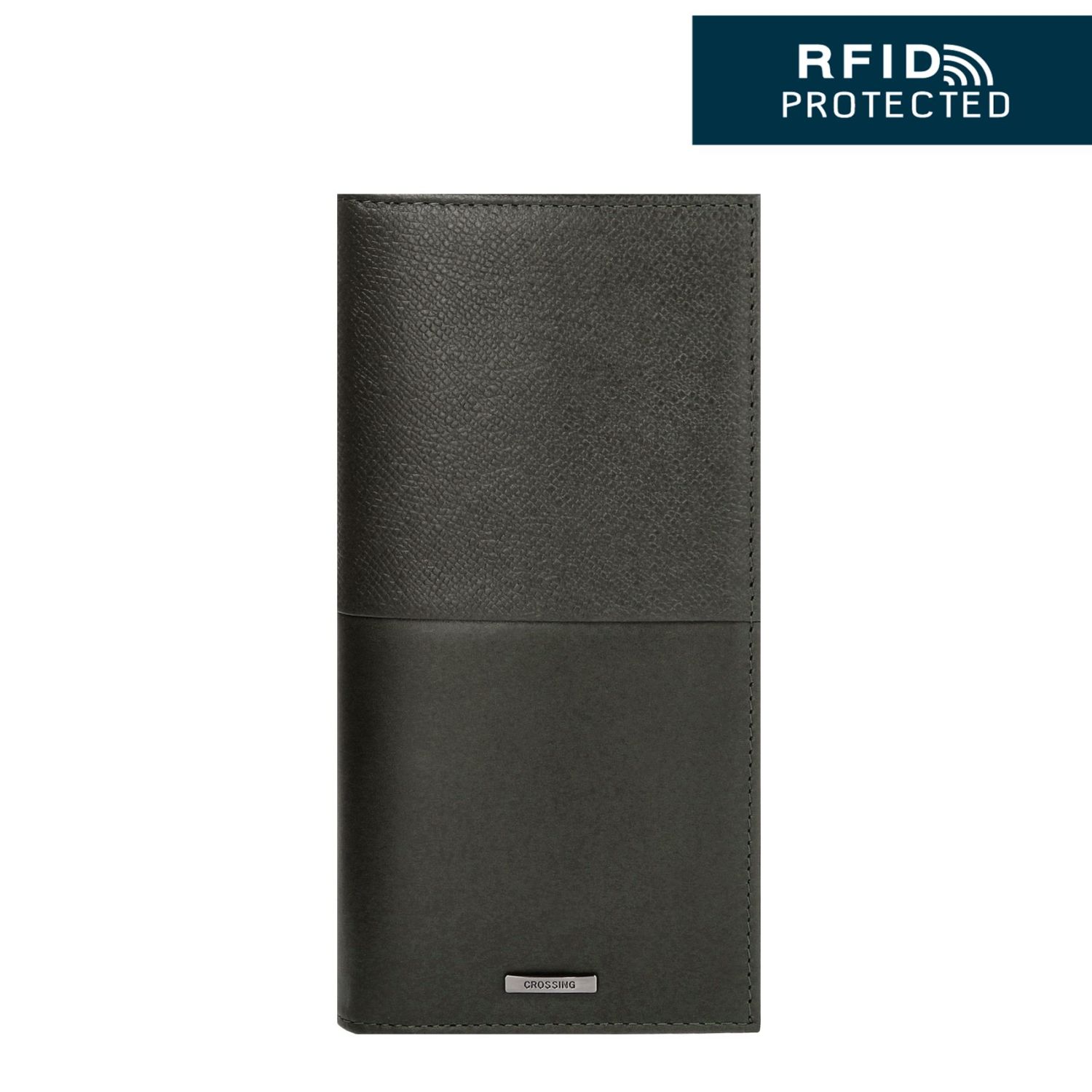 Crossing-Infinite-Long-Leather-Wallet-RFID-Khaki-1.jpg