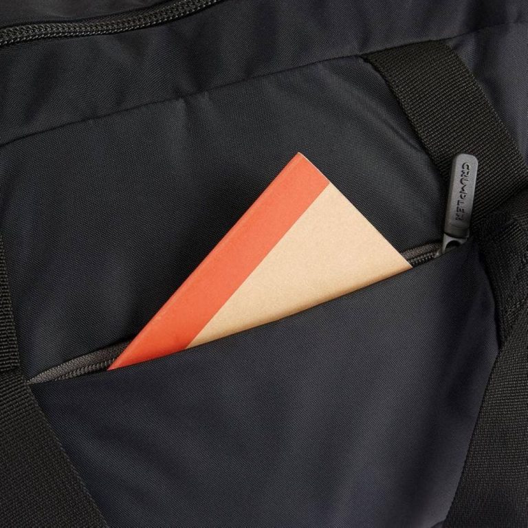 Crumpler Trunk Classic Duffle Bag Black Seager Inc