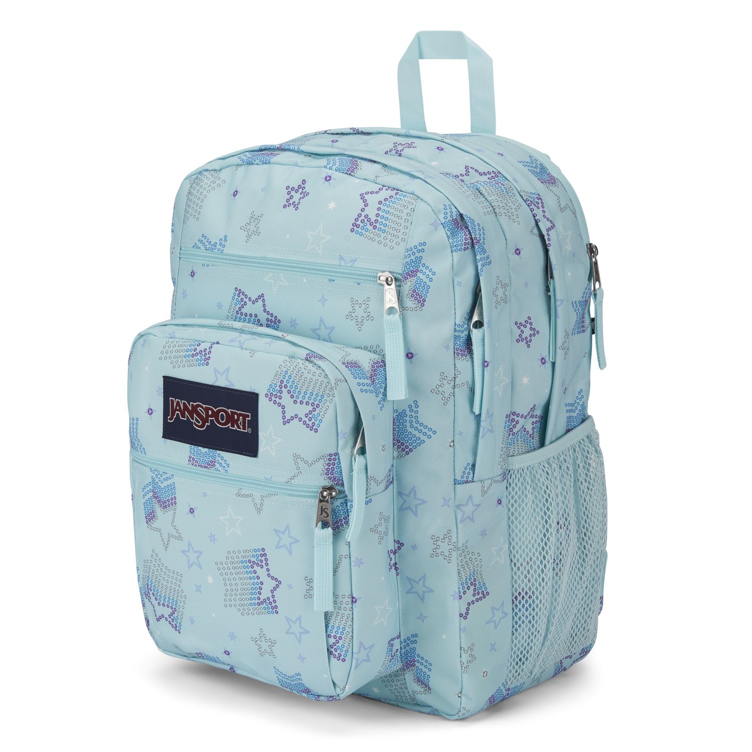 jansport backpack with colored stars SuperBreak Plus Compact and Lightweight  Dimensions Cute Baby Blue Jansport Jansport