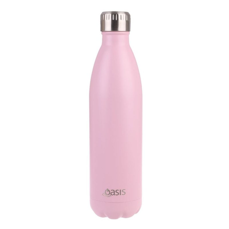 Oasis Stainless Steel Insulated Water Bottle 750ML Matte Carnation Seager Inc